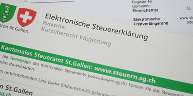 Der Kanton St.Gallen informiert über aktuelle Entwicklungen und Neuerung im Bereich Steuern. (Symbolbild)