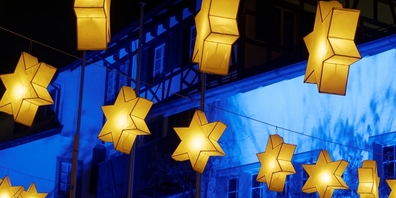 Sternsingen im Stedtli Grüningen.