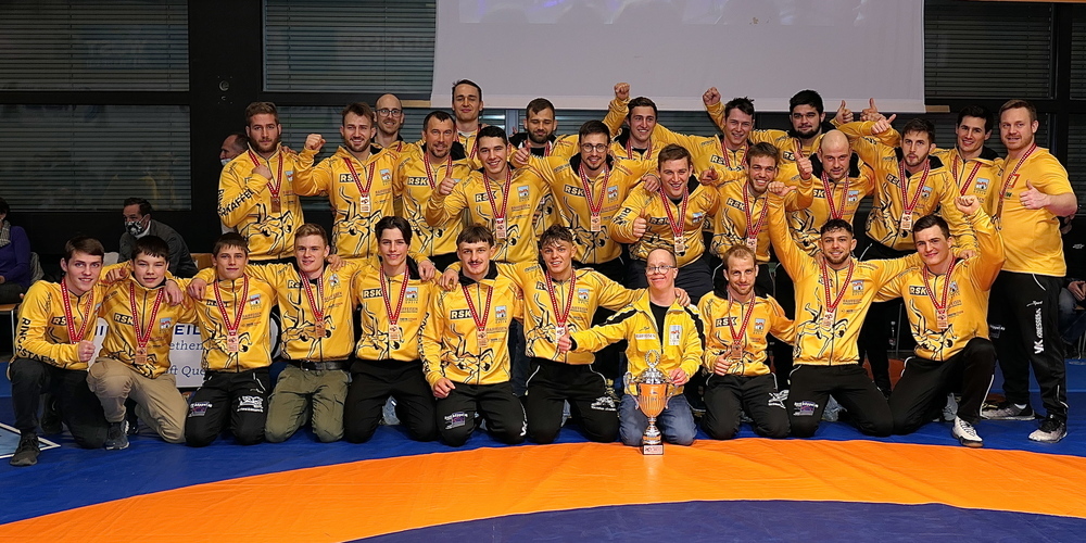 Das siegreiche Team der RS Kriessern konnte noch den dritten Rang in der NLA erreichen