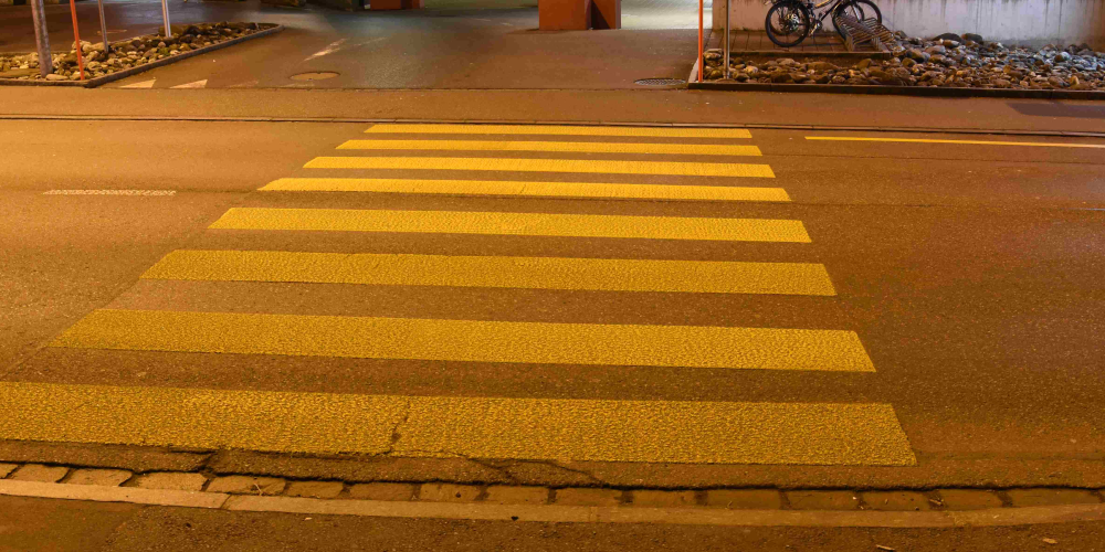 Foto der Unfallstelle in Kaltbrunn der Kantonspolizei St.Gallen.