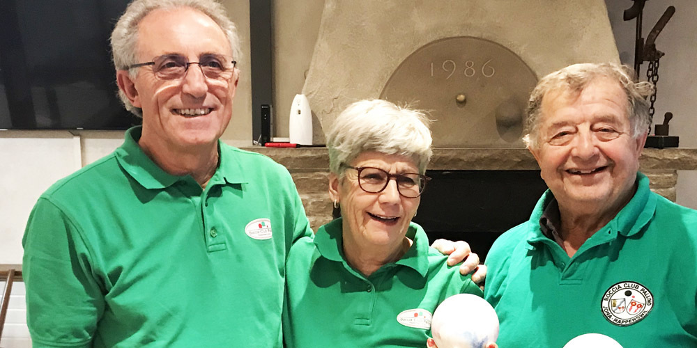 Michele Masucci, Trudi Mazzoli und Lorenzo Bidoli