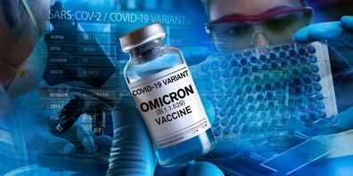 Die Omikron-Variante hatte sich zunächst im südlichen Afrika ausgebreitet und verbreitet sich jetzt in Europa