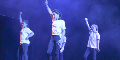 Die selbst einstudierten Tänze konnten vergangenen Mittwoch vor kleinem Publikum gezeigt werden.