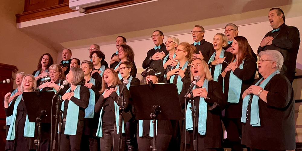 Spürbare Harmonie zwischen den Sängerinnen und Sängern: Die Freude am Singen gehört zum Erfolgsrezept des Chors.