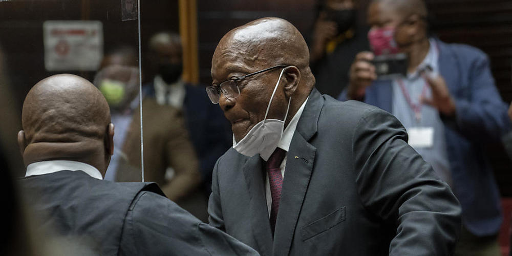 ARCHIV - Jacob Zumas Freilassung aus Gesundheitsgründen sei unrechtmäßig gewesen, urteilte ein Gericht in Pretoria. Foto: Jerome Delay/AP/dpa