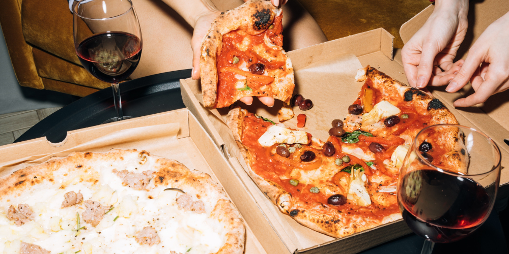 Am häufigsten wurde in St.Gallen Pizza bestellt.