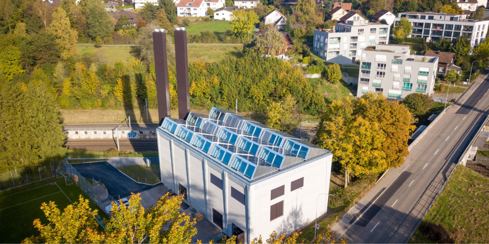 Drohnenaufnahme der Lukasmühle