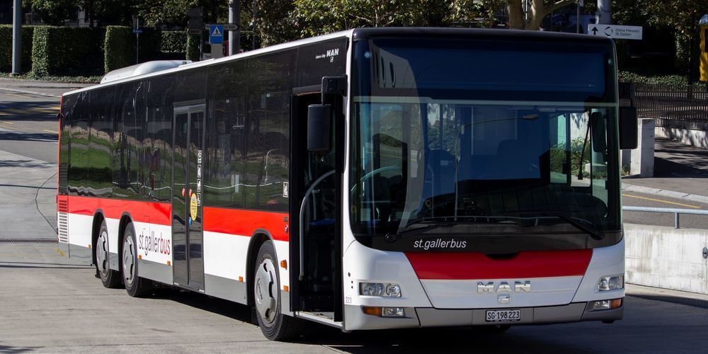Die VBSG erschliessen mit der Linie 11 das Quartier Heiligkreuz.