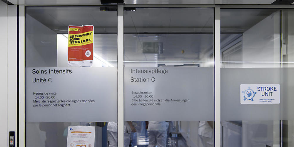 Die Intensivstationen der Schweizer Spitäler sind im Moment zu 34,50 Prozent mit Covid-19-Patienten belegt. (Archivbild)