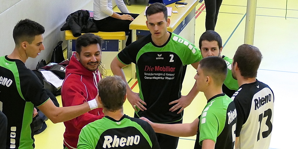Die Herren von Rheno Volleyball siegten gegen die Gäste aus Andwil