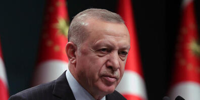 ARCHIV - Der türkische Präsident Recep Tayyip Erdogan. Foto: -/Turkish Presidency/AP/dpa - ACHTUNG: Nur zur redaktionellen Verwendung und nur mit vollständiger Nennung des vorstehenden Credits