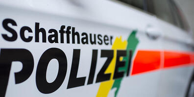 Die Schaffhauser Polizei musste am Sonntagmorgen wegen eines Brandes in der Altstadt ausrücken. (Archivbild)