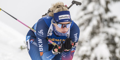 Amy Baserga sammet Weltcup-Punkte.