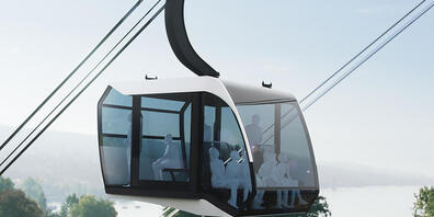 So hätte die Jubiläums-Bahn aussehen sollen. Nun wird sie definitiv nicht realisiert. (Visualisierung)