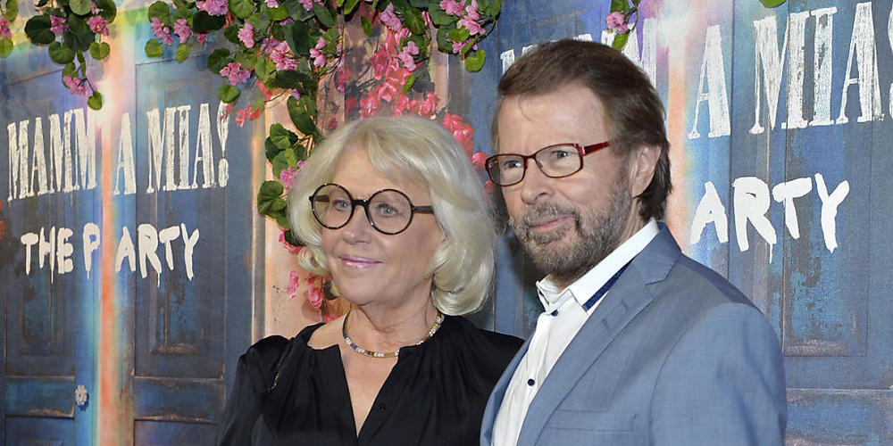 ARCHIV - Björn Ulvaeus, Gründungsmitglied und Produzent der schwedischen Popgruppe Abba, und seine Frau Lena trennen sich nach 41 Jahren Ehe. Foto: Anders Wiklund / Tt/TT NEWS AGENCY/dpa