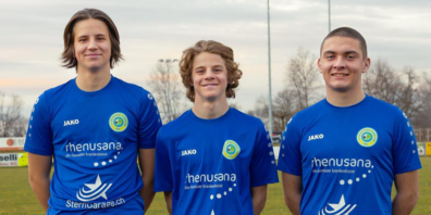 Von links nach rechts: Tim Bilgeri, Bence Szin und Paul Schachner