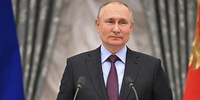 Kremlchef Wladimir Putin hat einen Auslandseinsatz des russischen Militärs in Luhansk und Donezk angeordnet. Foto: Sergey Guneev/Kremlin Pool/Planet Pix via ZUMA Press Wire/dpa - ACHTUNG: Nur zur redaktionellen Verwendung und nur mit vollständiger...