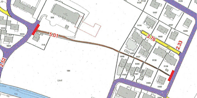 Die Fusswegverbindung Altersheimweg (5.01) verbindet die Sonnhaldenstrasse mit der Schönaustrasse.