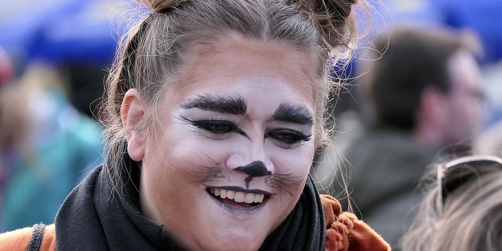 Die Kinderfasnacht hat auch diesem kleinen Kätzchen grossen Spass gemacht