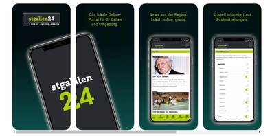 Die stgallen24-App ist gratis