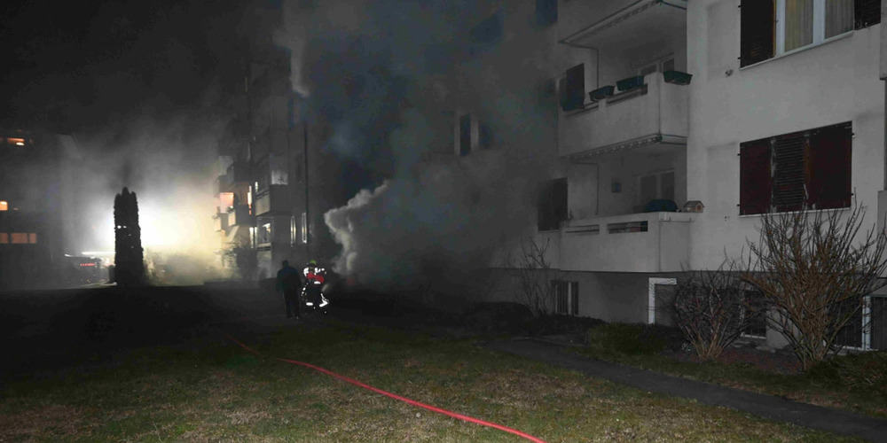 Die ausgerückte Feuerwehr konnte den Brand löschen