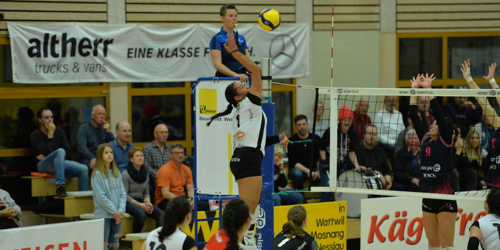 Einmal mehr zeigte Raiffeisen Volley Toggenburg eine souveräne Teamleistung und gewann so das entscheidende Spiel auswärts mit 0:3.