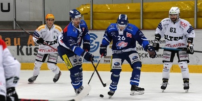 Junior Livio Truog 18, Nr. 26) war in Langenthal an drei von vier Treffern beteiligt 