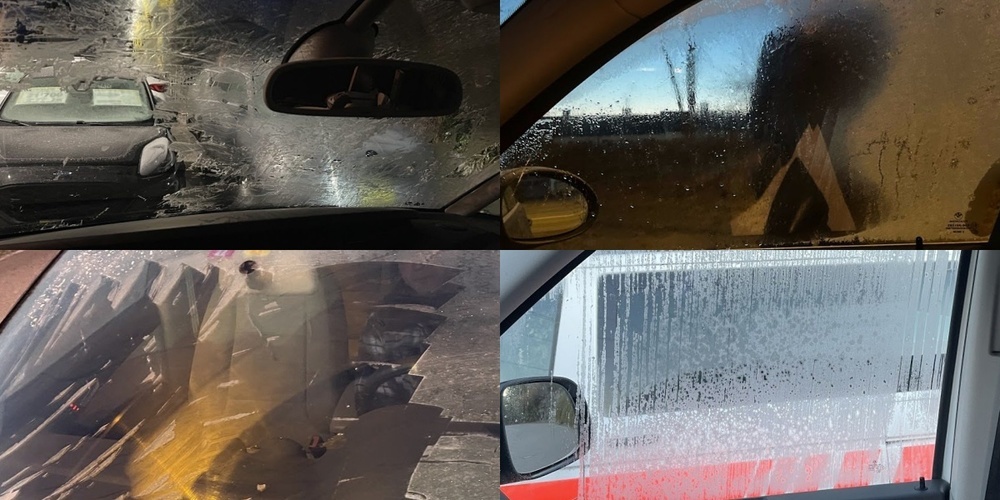 Die Autofahrer werden zur Anzeige gebracht.