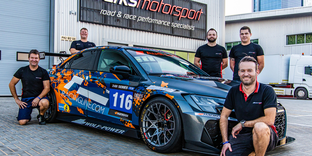 Wolf Power Racing aus Wangen hat mit Erfolg zum ersten Mal in Dubai einen Audi eingesetzt.