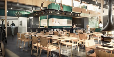 Das Restaurant Golfpark wird ab April 2022 in neuem Glanz erstrahlen.