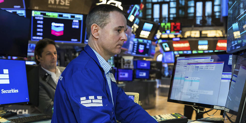 Ein Händler an der Wall Street. (Archivbild)