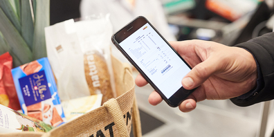 Supercard-Kunden können den Kassenzettel u.a. in ihrer App einsehen.
