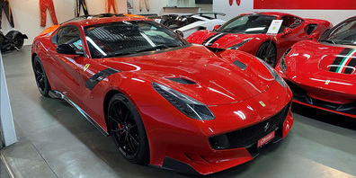 «Iceman»: Kimi Räikkönens Ferrari wurde in Freienbach verkauft.