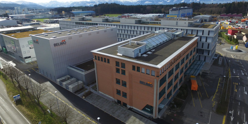 Die Belimo-Gruppe mit Sitz in Hinwil.