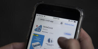 Die Swiss-Covid-App soll per Anfang April deaktiviert werden, wie Pläne des Bundes zeigen. (Archivbild)