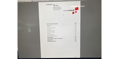 Das Amtsblatt des Kantons Schwyz soll nur noch digital erscheinen, aber nicht mehr als PDF, sondern in einer bürgerfreundlichen Online-Version mit Suchfunktion. 