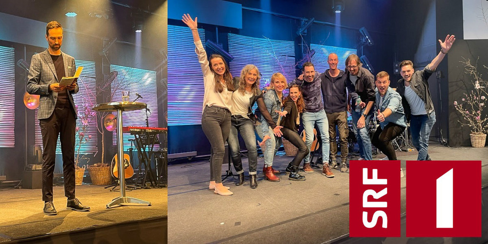 Nicht verpassen: Am nächsten Sonntag, auf SRF1, Gottesdienst aus dem Prisma, Rapperswil.