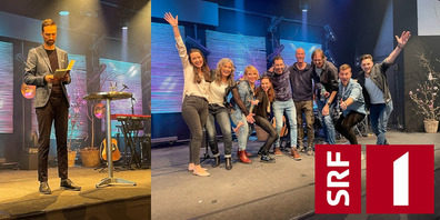 Nicht verpassen: Am nächsten Sonntag, auf SRF1, Gottesdienst aus dem Prisma, Rapperswil.