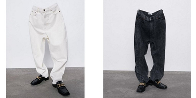 Der Stein des «Anstosses»: Die Werbung mit den schwebenden Hosen von Zara.