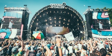 Das OpenAir St.Gallen findet 2022 vom 30. Juni bis zum 3. Juli statt
