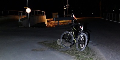 Das in Rebstein verunfallte Fahrrad