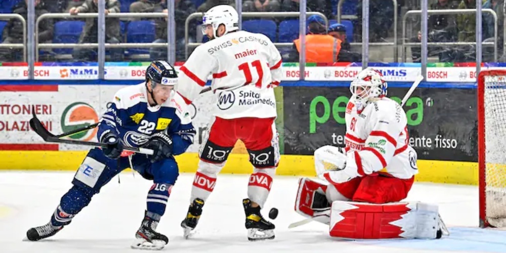 Die SCRJ Lakers kassieren auswärts in Ambri eine 6:2-Niederlage. 