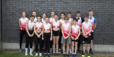 Zeigten einen starken Wettkampf: Die Medaillengewinner des STV Oberriet-Eichenwies beim UBS Kids Cup Team Regionalfinal. 
