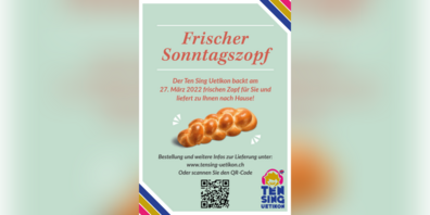 Mit grosser Freude bäckt Ten Sing Uetikon Ihren Zopf.