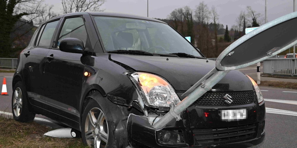 In Lütisburg kam es am Donnerstag zu einem Unfall.