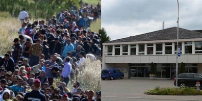 Momentan treffen sehr viele Flüchtlinge in der Schweiz ein, die auf die Gemeinden verteilt werden. (Symbolbild)