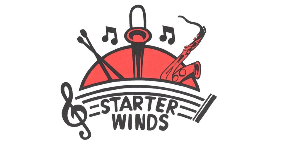Drei Mitglieder der Starter Winds konnten in Brunnadern am Solo-Slowmelody-Wettbewerb gute Resultate erzielen. (Logo Starter Winds)