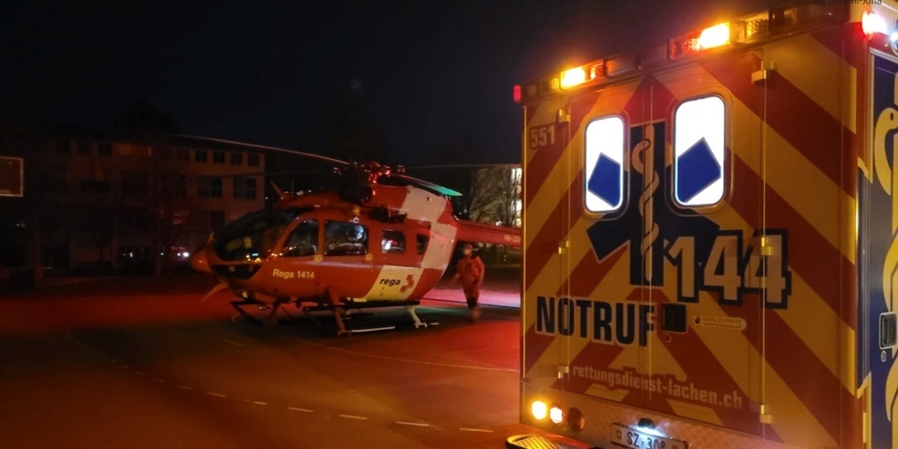 Die Feuerwehrler und First Responder sind Tag und Nacht bereit.