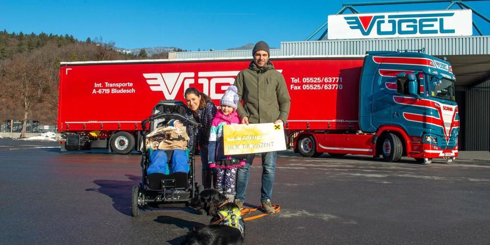 Die Familie Schatzmann richtet ein grosses «Vergelt´s Gott» aus