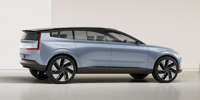 Der Volvo Concept Car Recharge zeigt den Weg in die elektrische Zukunft, die beim Design neue Möglichkeiten bietet.